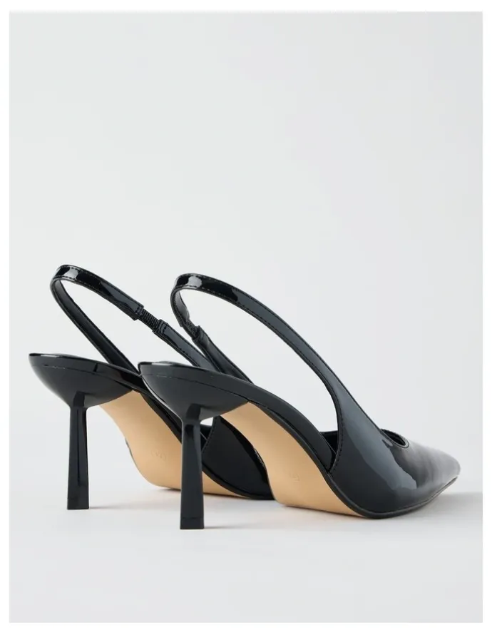 Blaq Breanna Heeled Shoes in Black