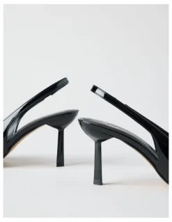 Blaq Breanna Heeled Shoes in Black