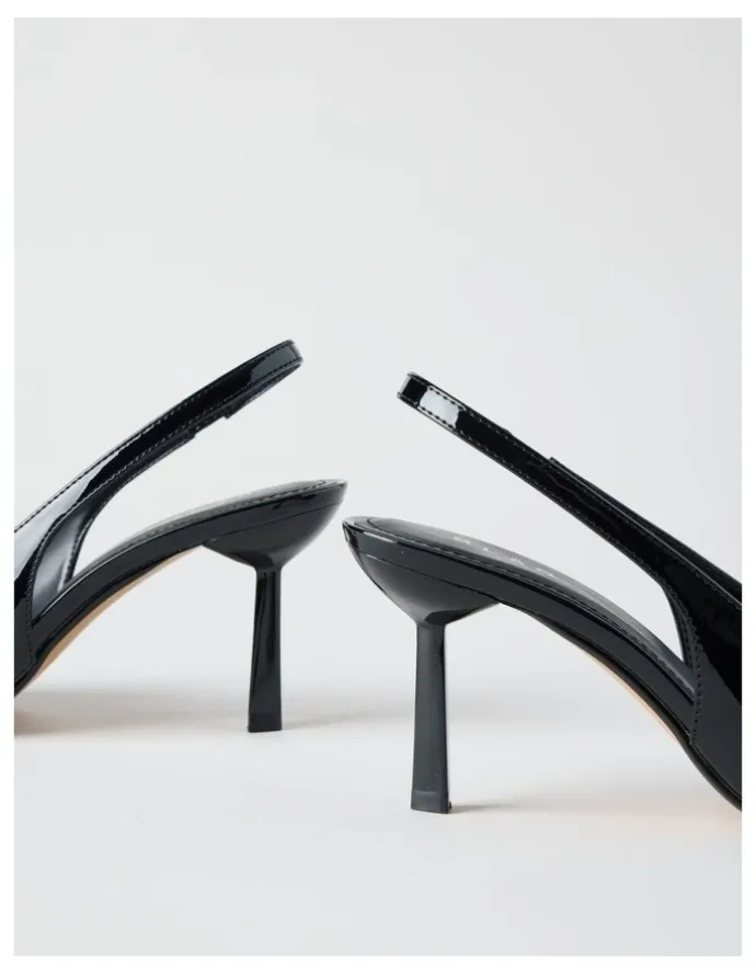 Blaq Breanna Heeled Shoes in Black