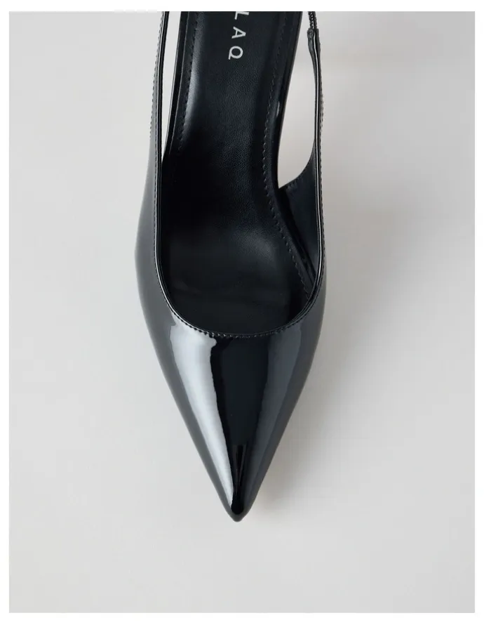 Blaq Breanna Heeled Shoes in Black