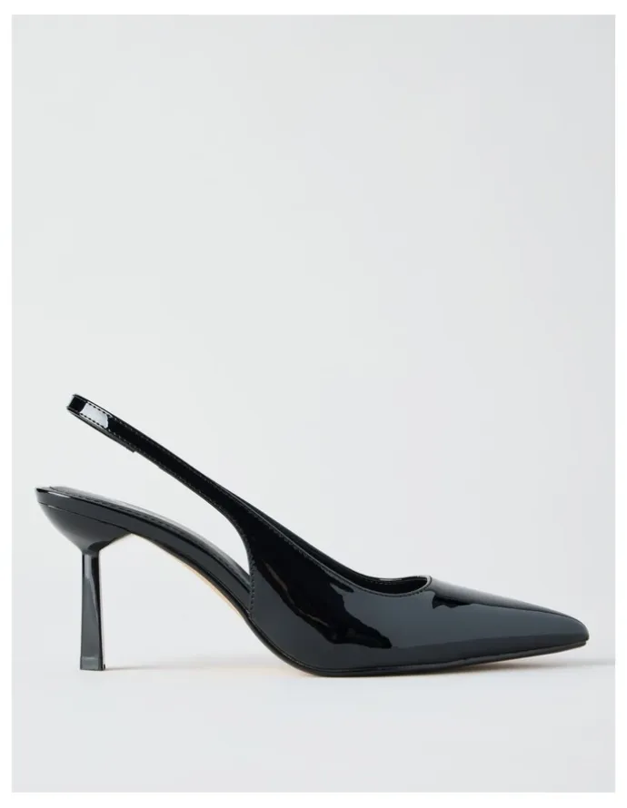Blaq Breanna Heeled Shoes in Black