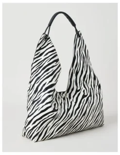 Blaq Bree Shoulder Bag in Zebra
