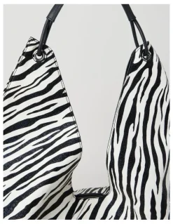 Blaq Bree Shoulder Bag in Zebra