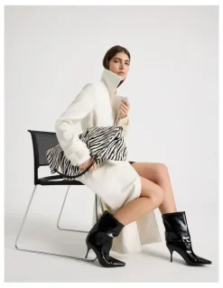 Blaq Bree Shoulder Bag in Zebra