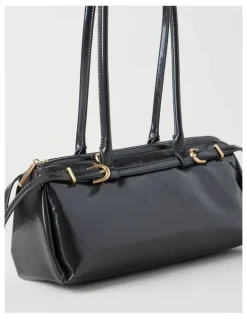 Blaq Brianna Shoulder Bag in Gunmetal