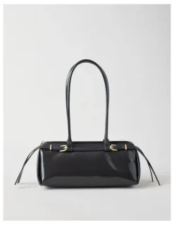 Blaq Brianna Shoulder Bag in Gunmetal