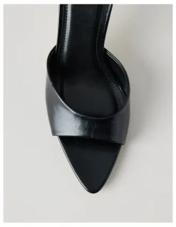 Blaq Georgina Sandal in Black