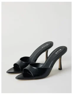 Blaq Georgina Sandal in Black