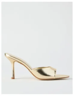 Blaq Georgina Sandal in Gold