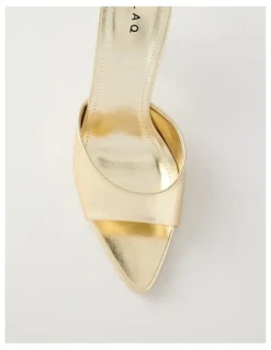 Blaq Georgina Sandal in Gold