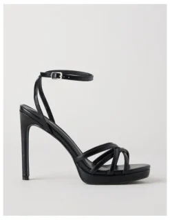 Blaq Kaitlin Sandal in Black