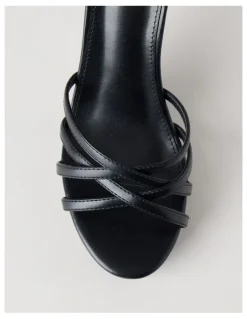 Blaq Kaitlin Sandal in Black