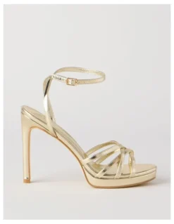 Blaq Kaitlin Sandal in Gold