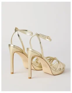 Blaq Kaitlin Sandal in Gold