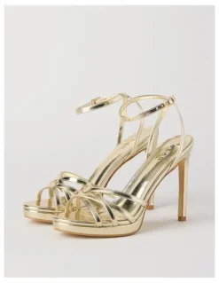 Blaq Kaitlin Sandal in Gold