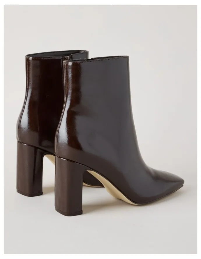 Blaq Kourtney Boot in Chocolate