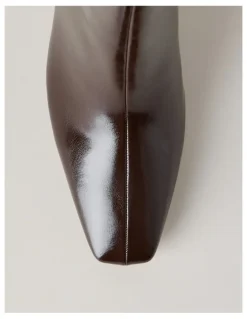 Blaq Kourtney Boot in Chocolate