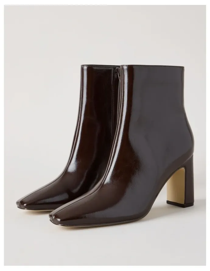 Blaq Kourtney Boot in Chocolate