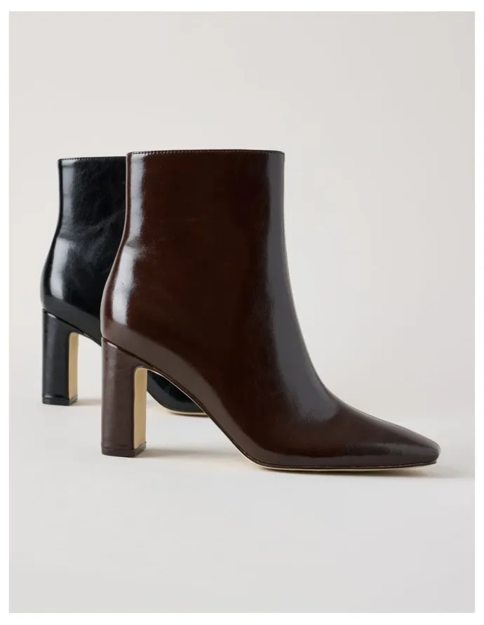 Blaq Kourtney Boot in Chocolate