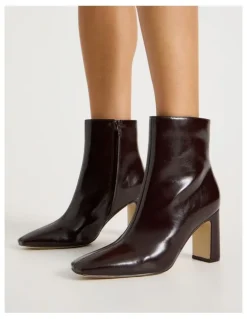 Blaq Kourtney Boot in Chocolate