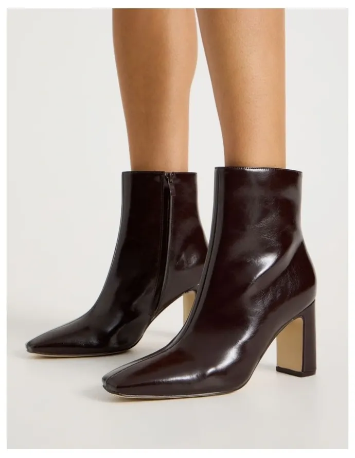 Blaq Kourtney Boot in Chocolate