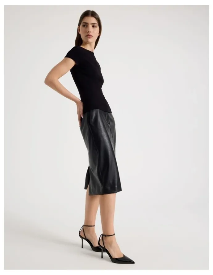 Blaq Mila Heeled Shoes in Black