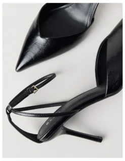 Blaq Mila Heeled Shoes in Black
