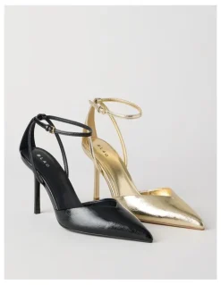 Blaq Mila Heeled Shoes in Black