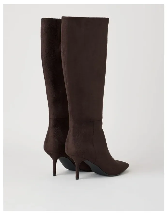 Blaq Nadia Boot in Chocolate