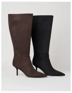 Blaq Nadia Boot in Chocolate