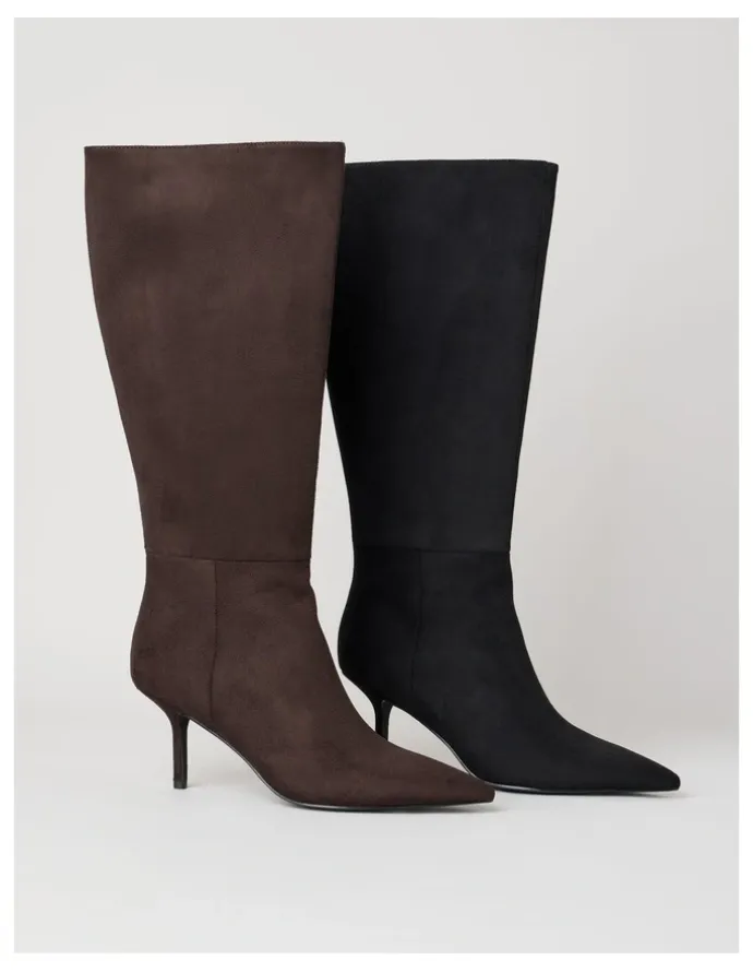 Blaq Nadia Boot in Chocolate