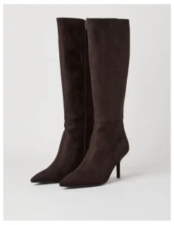 Blaq Nadia Boot in Chocolate