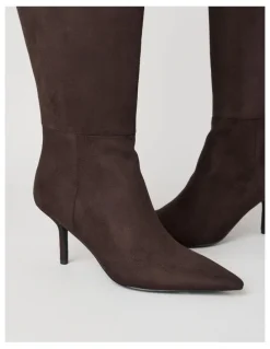 Blaq Nadia Boot in Chocolate