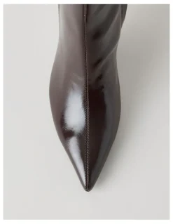 Blaq Priyanka Boot in Chocolate
