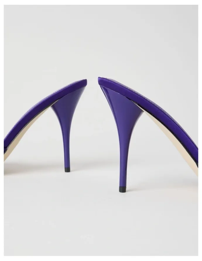 Blaq Renee Sandal in Purple