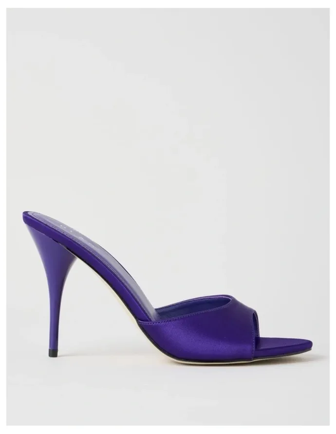 Blaq Renee Sandal in Purple