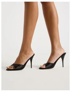 Blaq Renee Sandals in Black
