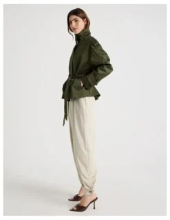 Blaq Soft Balloon Pant in Stone