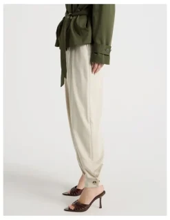 Blaq Soft Balloon Pant in Stone