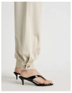Blaq Soft Balloon Pant in Stone