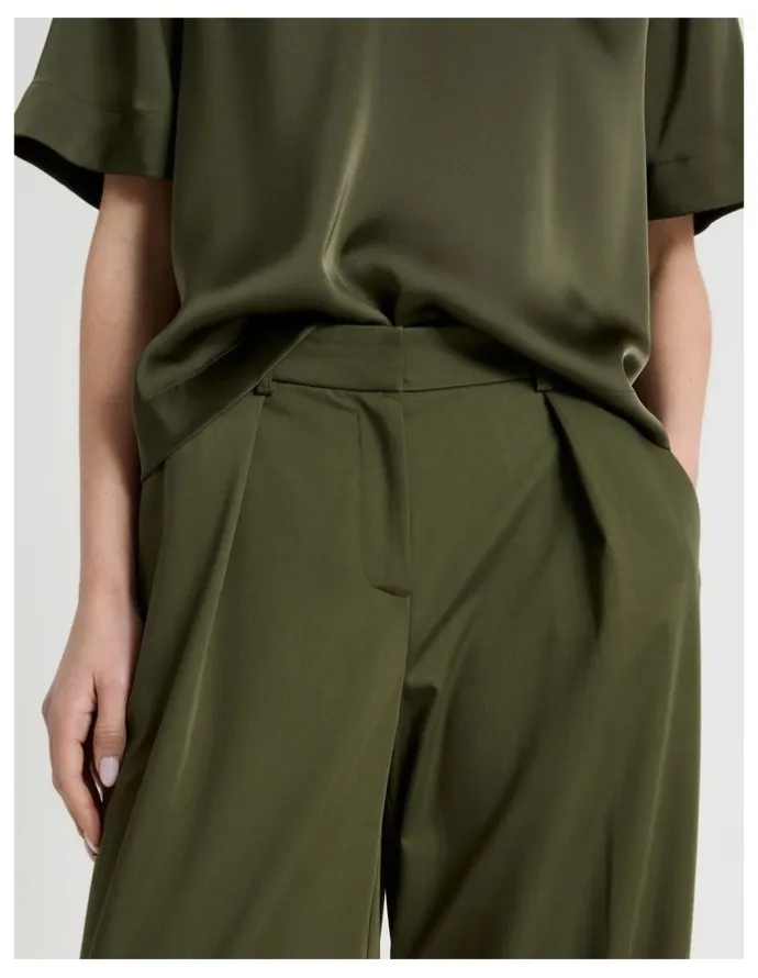 Blaq Soft Balloon Pant in Khaki