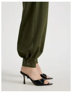 Blaq Soft Balloon Pant in Khaki