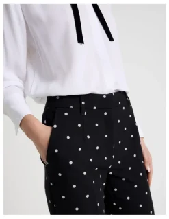 Blaq Spot Tapered Leg Pant in Black