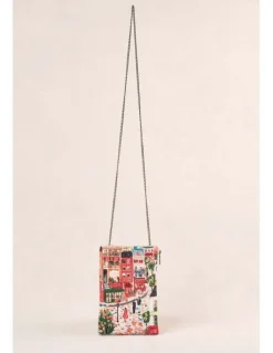 Blue Illusion Amour Print Cos Bag in Multicolour