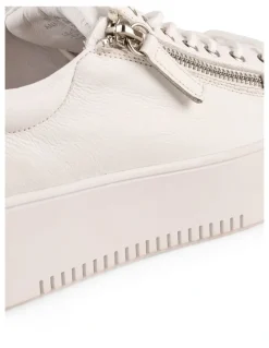 Blue Illusion Anna Sneaker in White