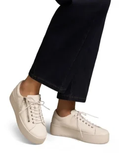 Blue Illusion Anna Sneaker in White