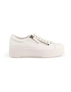 Blue Illusion Anna Sneaker in White