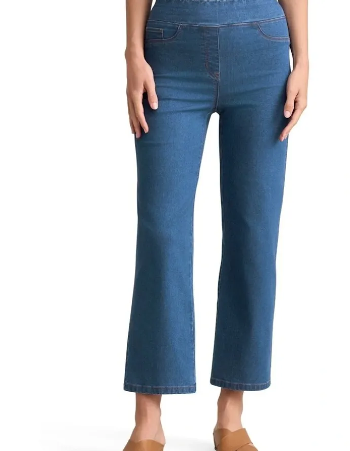 Blue Illusion Bengajean 7/8th Relaxed - Dark Denim