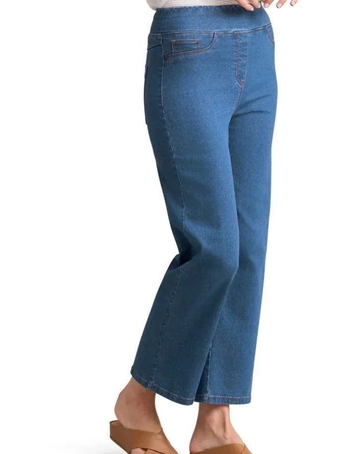 Blue Illusion Bengajean 7/8th Relaxed - Dark Denim