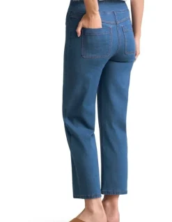 Blue Illusion Bengajean 7/8th Relaxed - Dark Denim